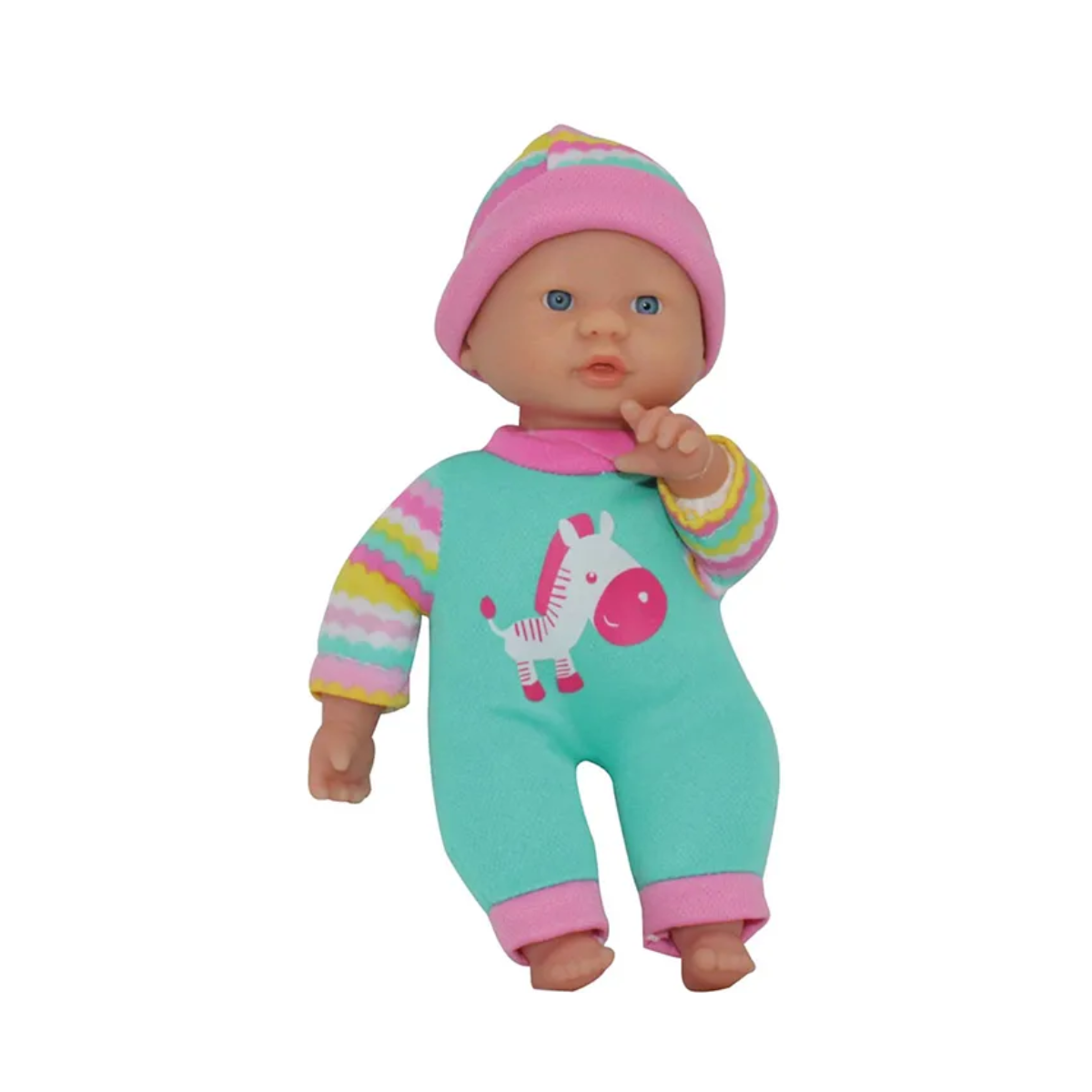 Bambolina Amore Soft Baby Doll 20cm, Assorted, Lightweight & Safe Play Doll for Kids 2 Years+