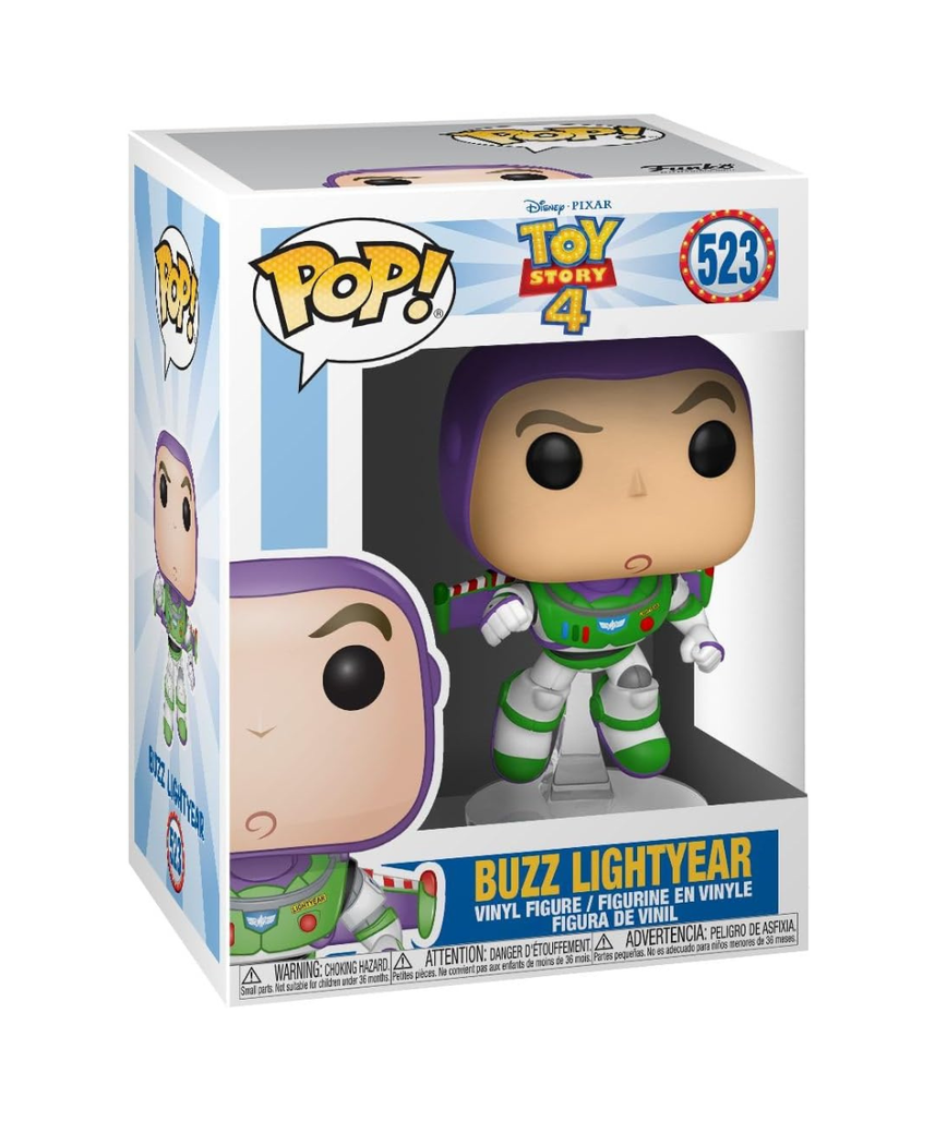 Funko Pop Disney Pixar Toy Story 4 Buzz Lightyear Vinyl Figure Collectable Toy For Kids & Adults Ages 3+