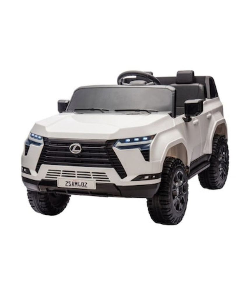 Lovely Baby LB 4002EL Lexus Style Kids Ride-On Car 12V Battery Operated Electric Car with EVA Wheels, LED Lights, Music, Seat Belt, Sit & Drive Vehicle for Boys & Girls 2–6+ Years