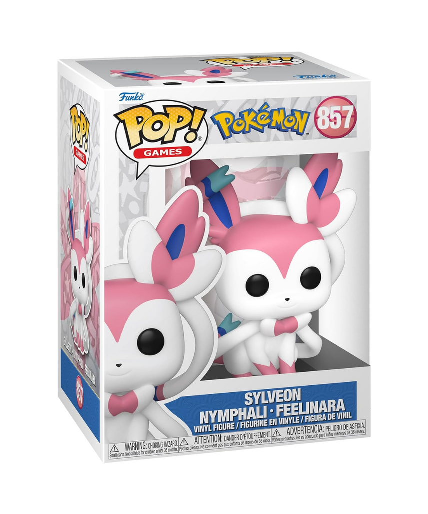 Funko Pop! Games: Pokemon - Sylveon - Collectable Vinyl Figure - Gift Idea - Official Merchandise - Toys for Kids & Adults - Video Games Fans - Model Figure for Collectors and Display