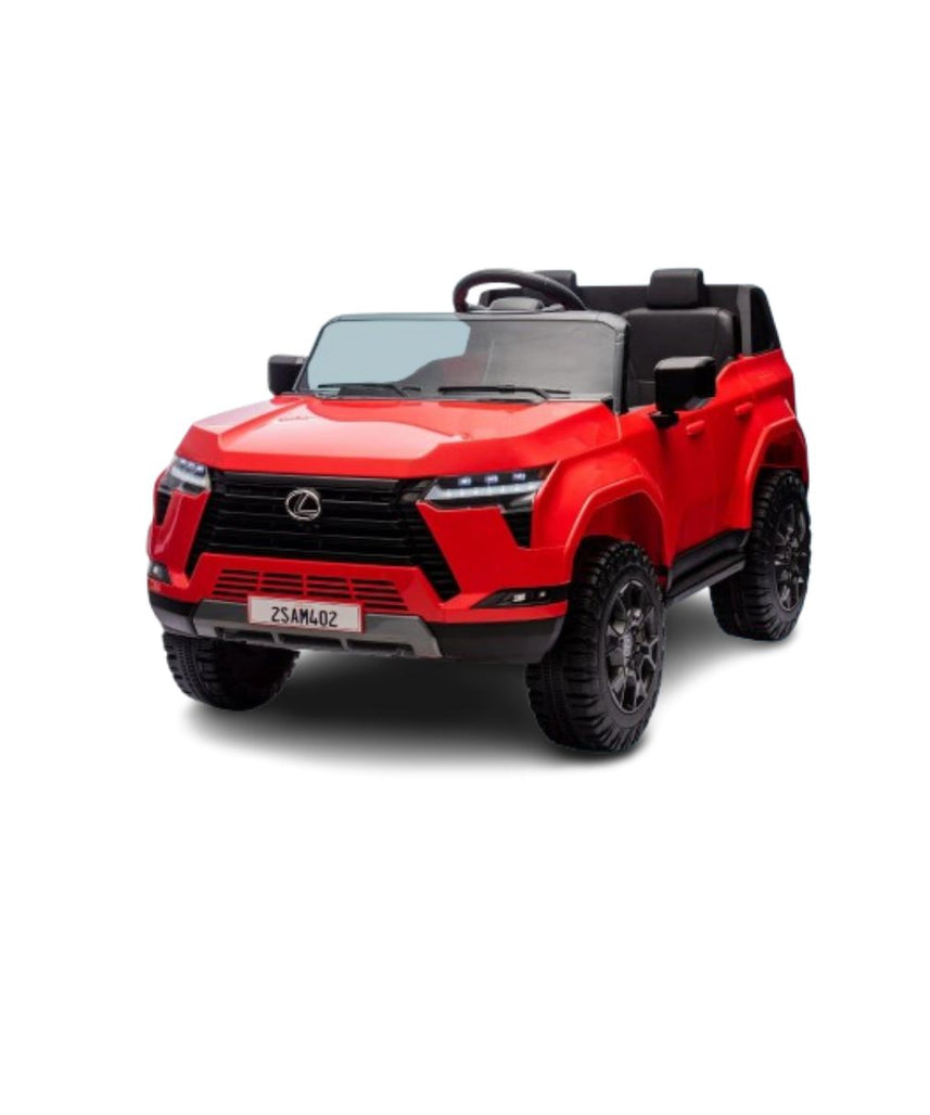 Lovely Baby LB 4002EL Lexus Style Kids Ride-On Car 12V Battery Operated Electric Car with EVA Wheels, LED Lights, Music, Seat Belt, Sit & Drive Vehicle for Boys & Girls 2–6+ Years