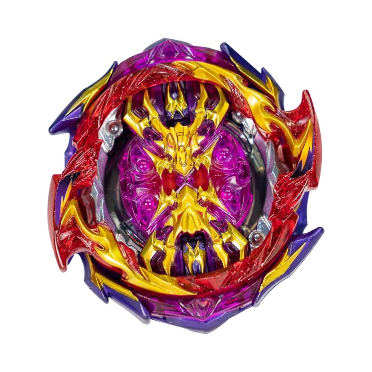 Beybattle Burst Eclipse Genesis G5 Defense Type Beyblade, Infinite Lock System Spinning Top, Right Spin Battle Toy with Launcher, Competitive Strategy Play, 8+ Years