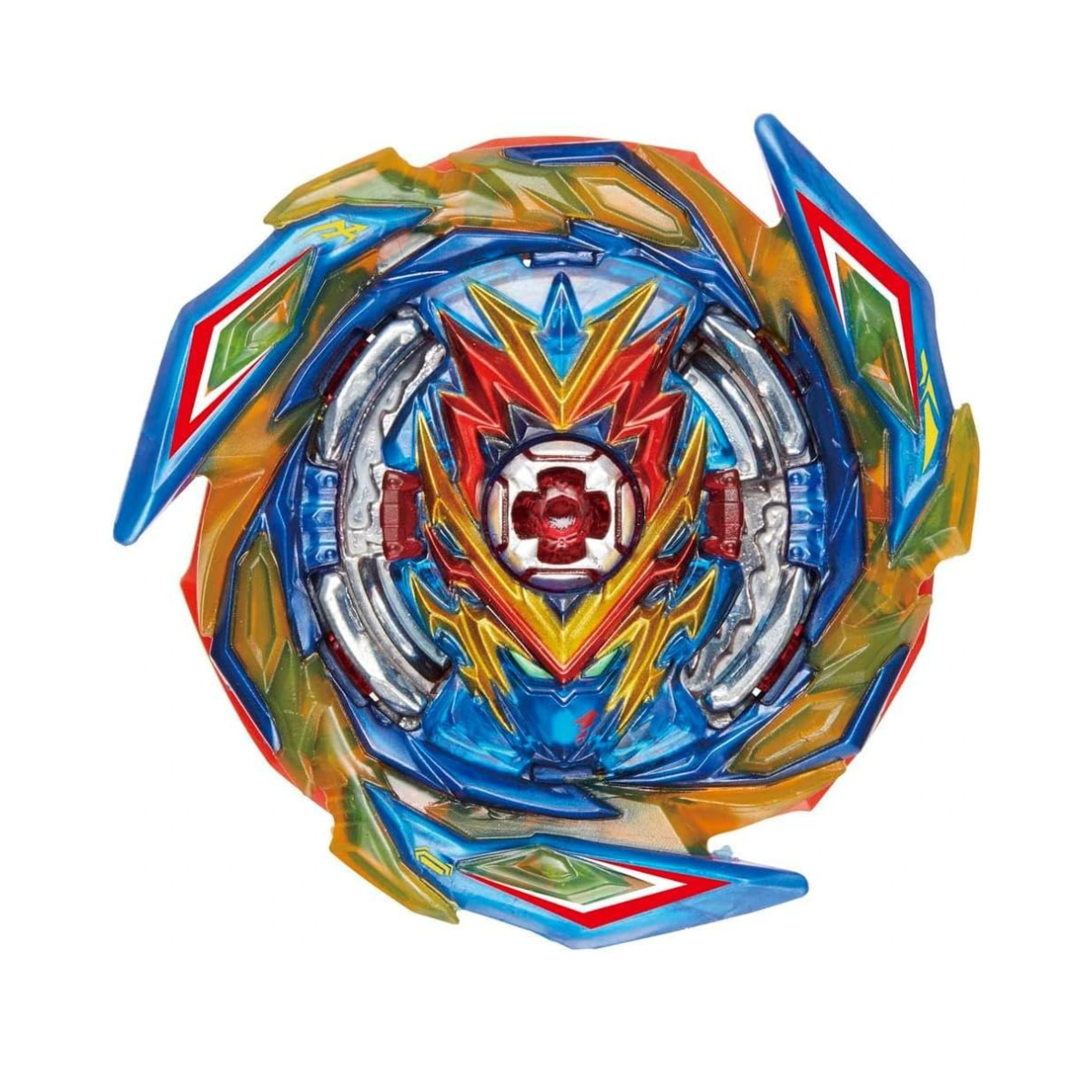 Beybattle Burst Brave Valkyrie S5 Original Takara Tomy Spinning Top, Right Spin Attack Type Beyblade, Rubber Tip Power, Bound Attack Gimmick, Competitive Battle Toy, 8+ Years