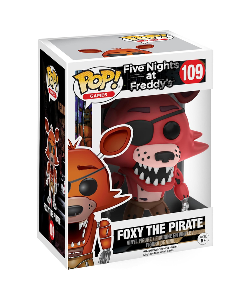 Funko Pop Five Nights at Freddy's Foxy The Pirate Vinyl Figure Collectable Toy For Kids & Adults Ages 8+