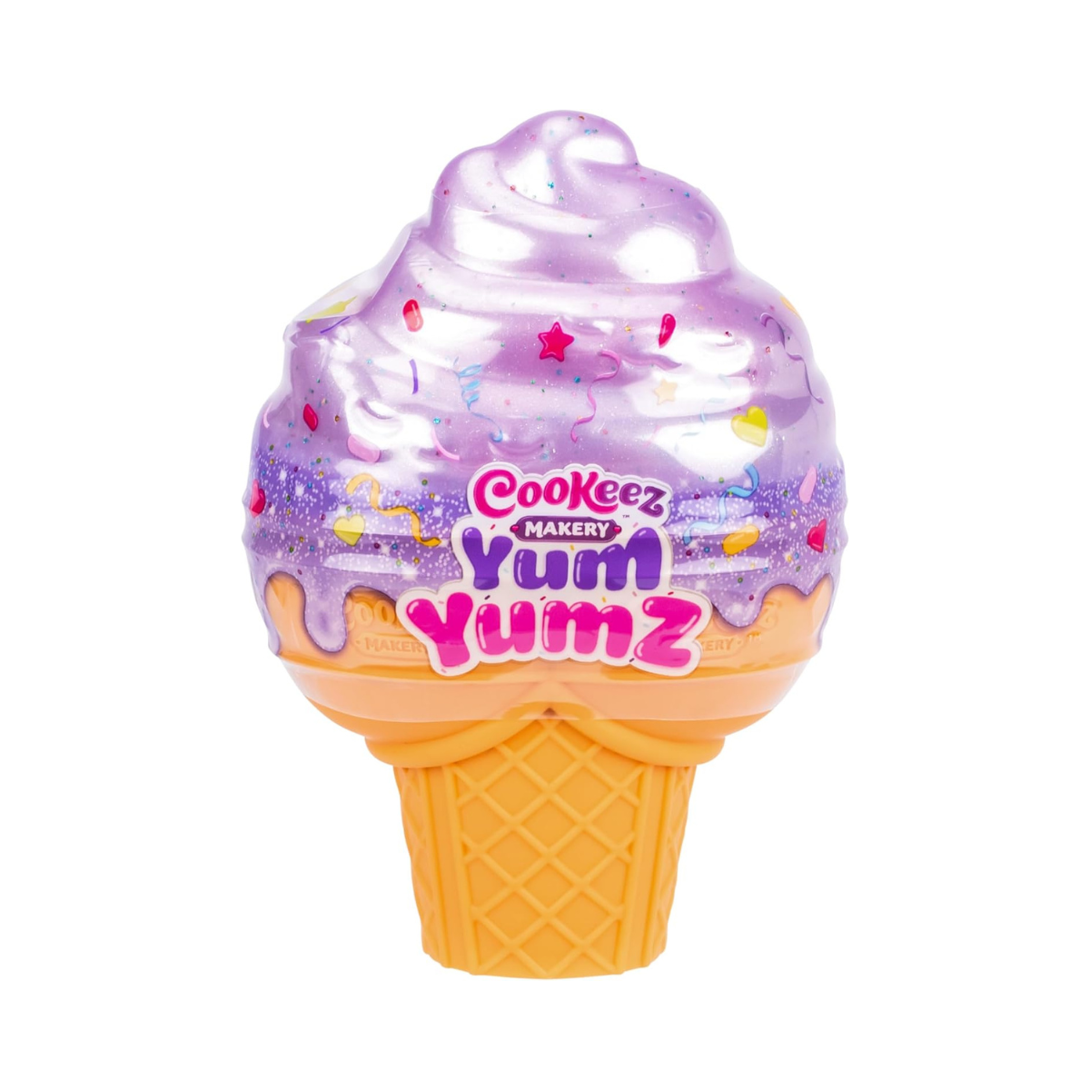 Cookeez Makery Yum Yumz Series 2 Twin Pack, Scented Surprise Plush Pets, Ice Cream Cone Reveal Toy, Collectible Plush Figures, Creative Unboxing Playset, 5 Years+