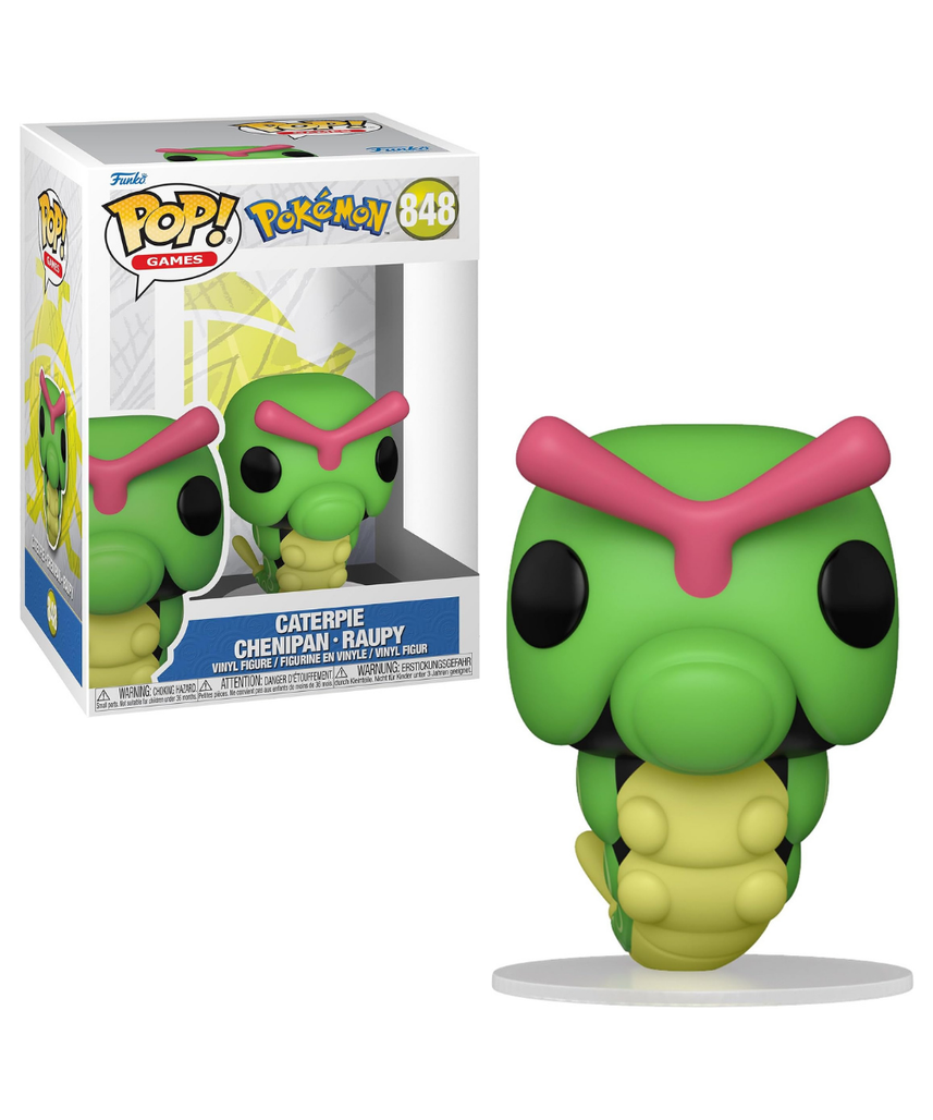 Funko Pop! Games: Pokemon - Caterpie - Collectable Vinyl Figure - Gift Idea - Official Merchandise - Toys for Kids & Adults - Video Games Fans - Model Figure for Collectors and Display