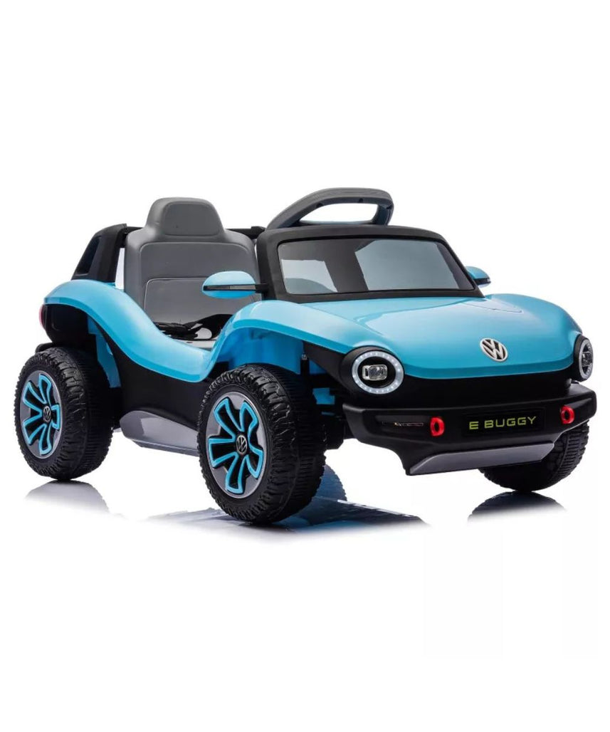Licensed Volkswagen 12V Kids Ride-On Car with Parental Remote Control, LED Lights, Bluetooth, MP3 Player, Electric Battery Vehicle for Children 3+ Years