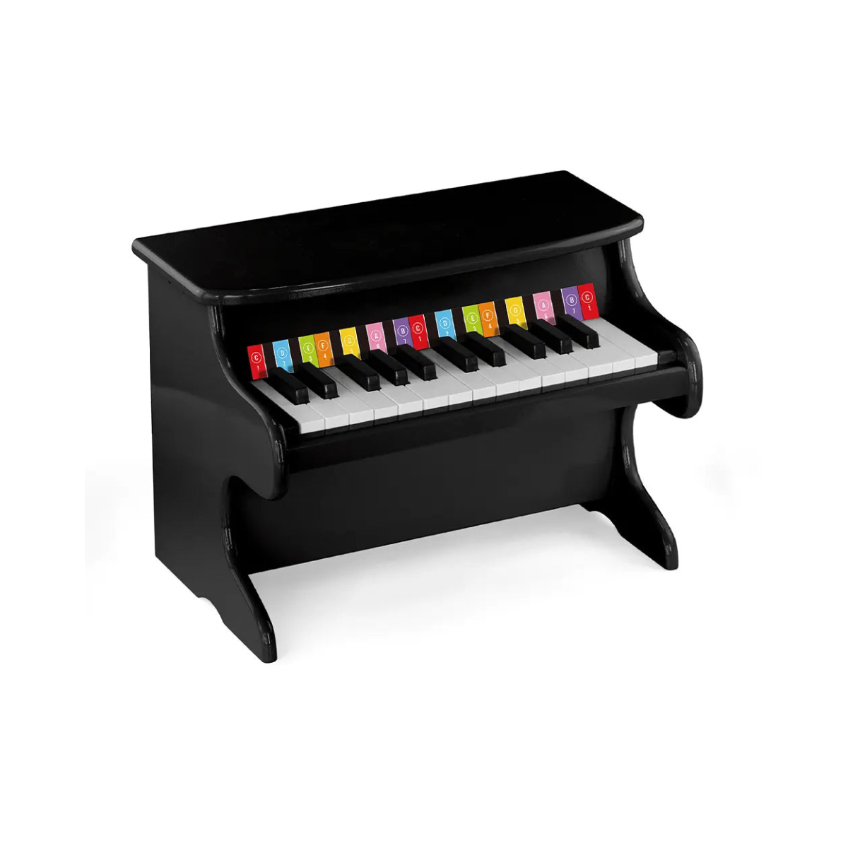 Viga Toys My First Wooden Piano for Kids, 25 Key Toy Piano with Music Book, Early Music Learning Instrument, Educational Musical Toy for Toddlers and Preschoolers, Ages 3 Years+