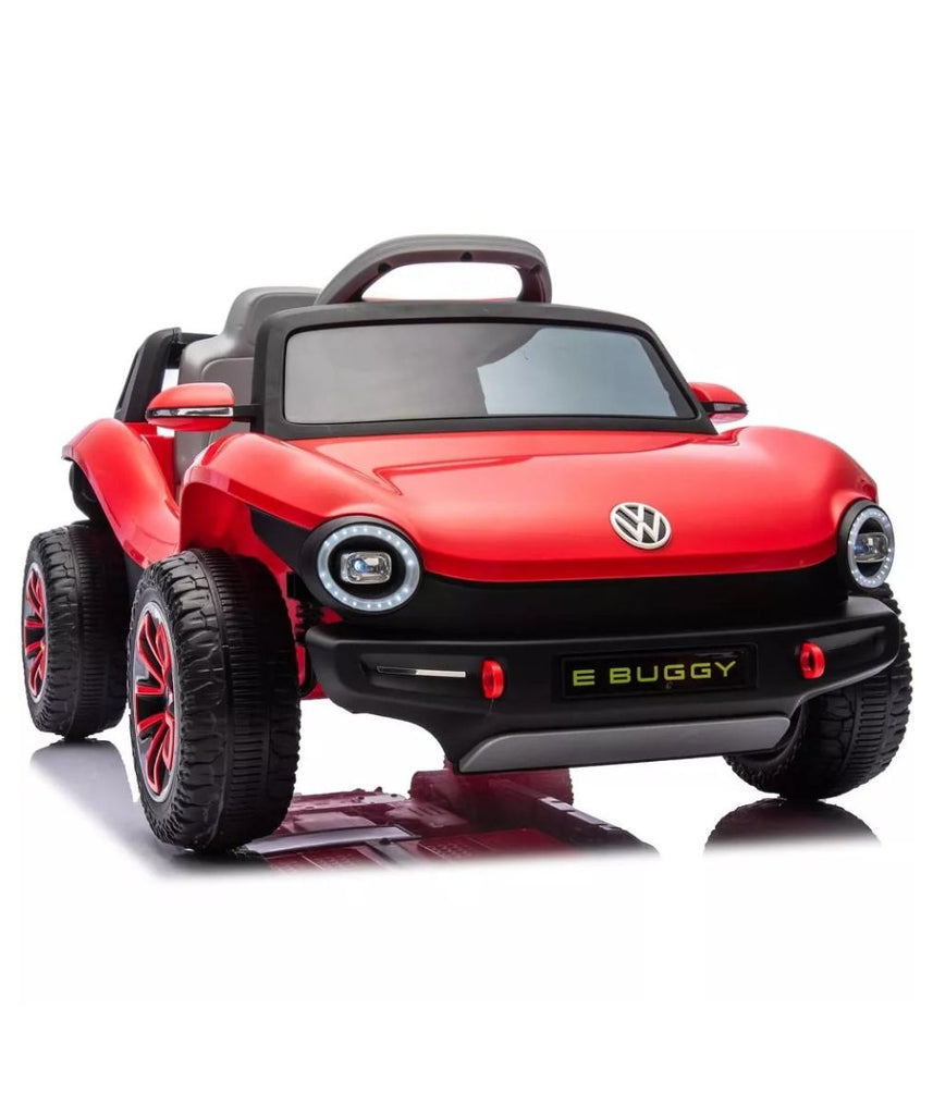 Licensed Volkswagen 12V Kids Ride-On Car with Parental Remote Control, LED Lights, Bluetooth, MP3 Player, Electric Battery Vehicle for Children 3+ Years