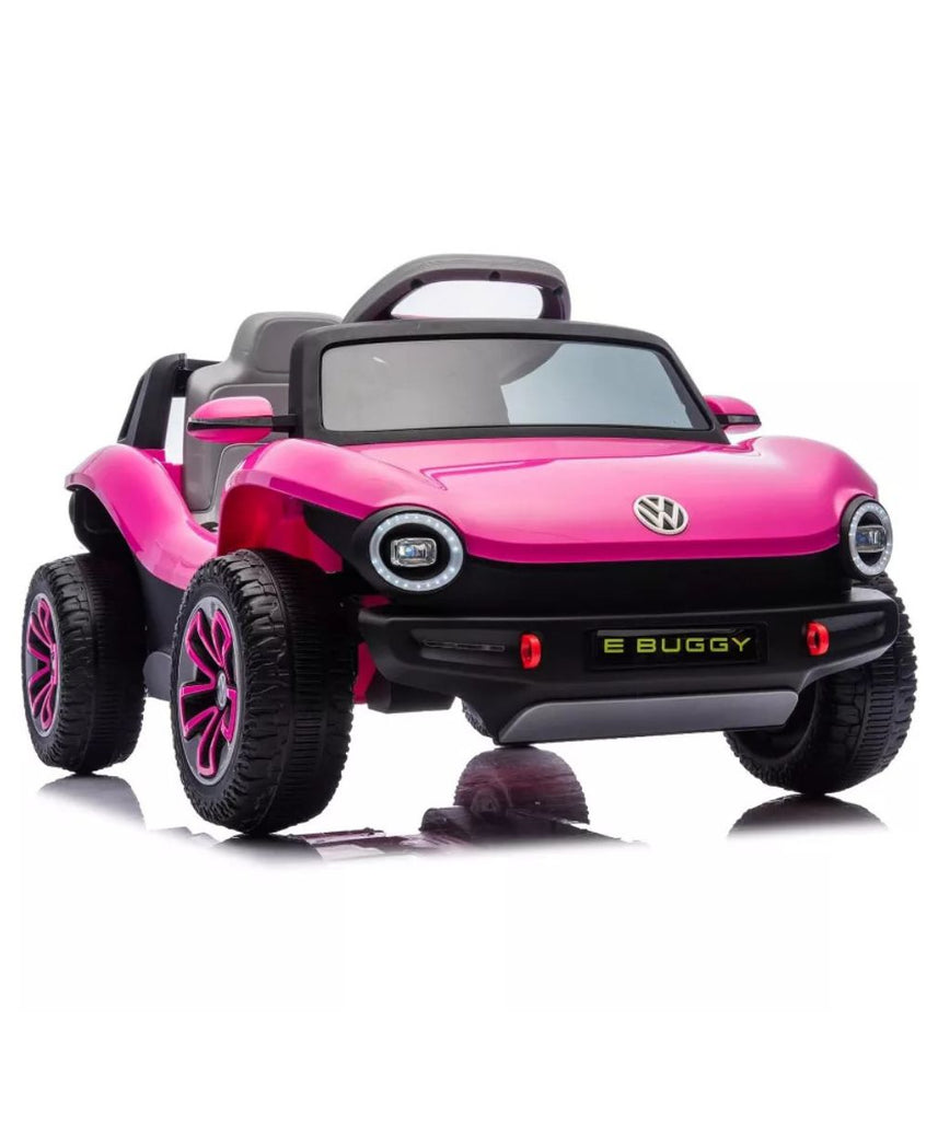 Licensed Volkswagen 12V Kids Ride-On Car with Parental Remote Control, LED Lights, Bluetooth, MP3 Player, Electric Battery Vehicle for Children 3+ Years