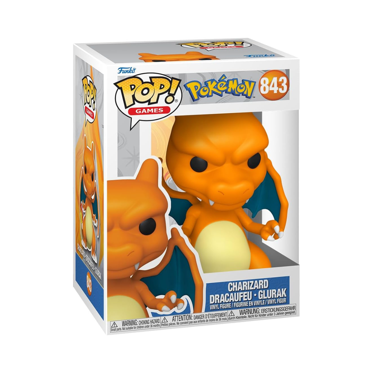 Funko Pop Games Pokemon Charizard Vinyl Figure Collectable Toy For Kids & Adults Ages 3+