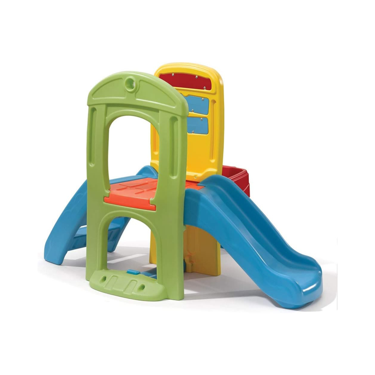 مركز أنشطة خارجي للأطفال الصغار من Play Ball Fun Climber™ من عمر 1 إلى 3 سنوات، مزود بمتسلق ومنزلق وحفرة كرات مع ألعاب حسية ومجموعات ألعاب ومعدات ملعب