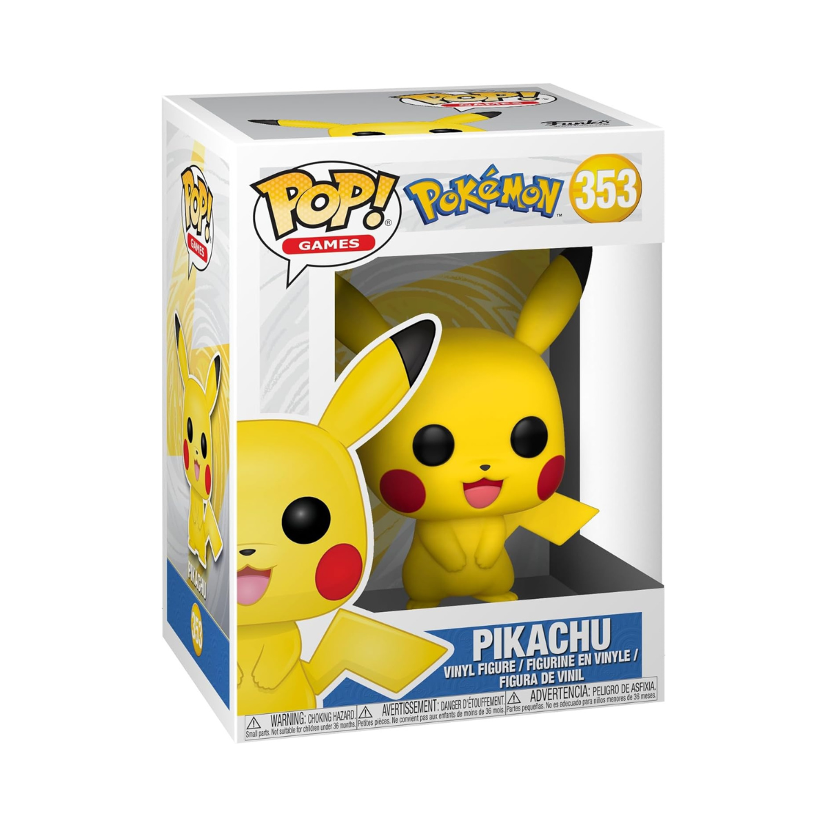 Funko Pop Games Pokemon Pikachu Vinyl Figure Collectable Toy for Kids & Adults Ages 3+