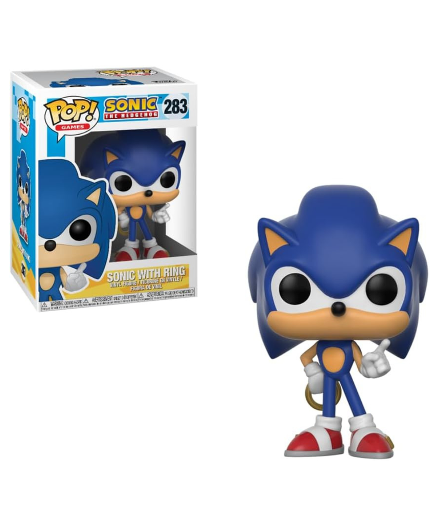Funko Pop Games Sonic The Hedgehog Silver Sonic With Ring Vinyl Figure Collectable Toy for Kids & Adults Ages 3+