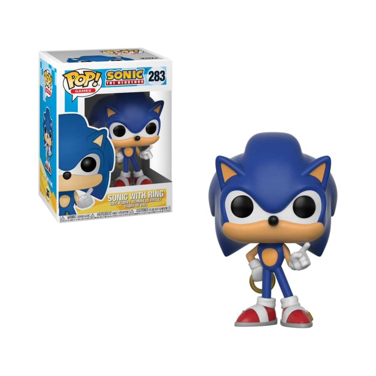 Funko Pop Games Sonic The Hedgehog Silver Sonic With Ring Vinyl Figure Collectable Toy for Kids & Adults Ages 3+
