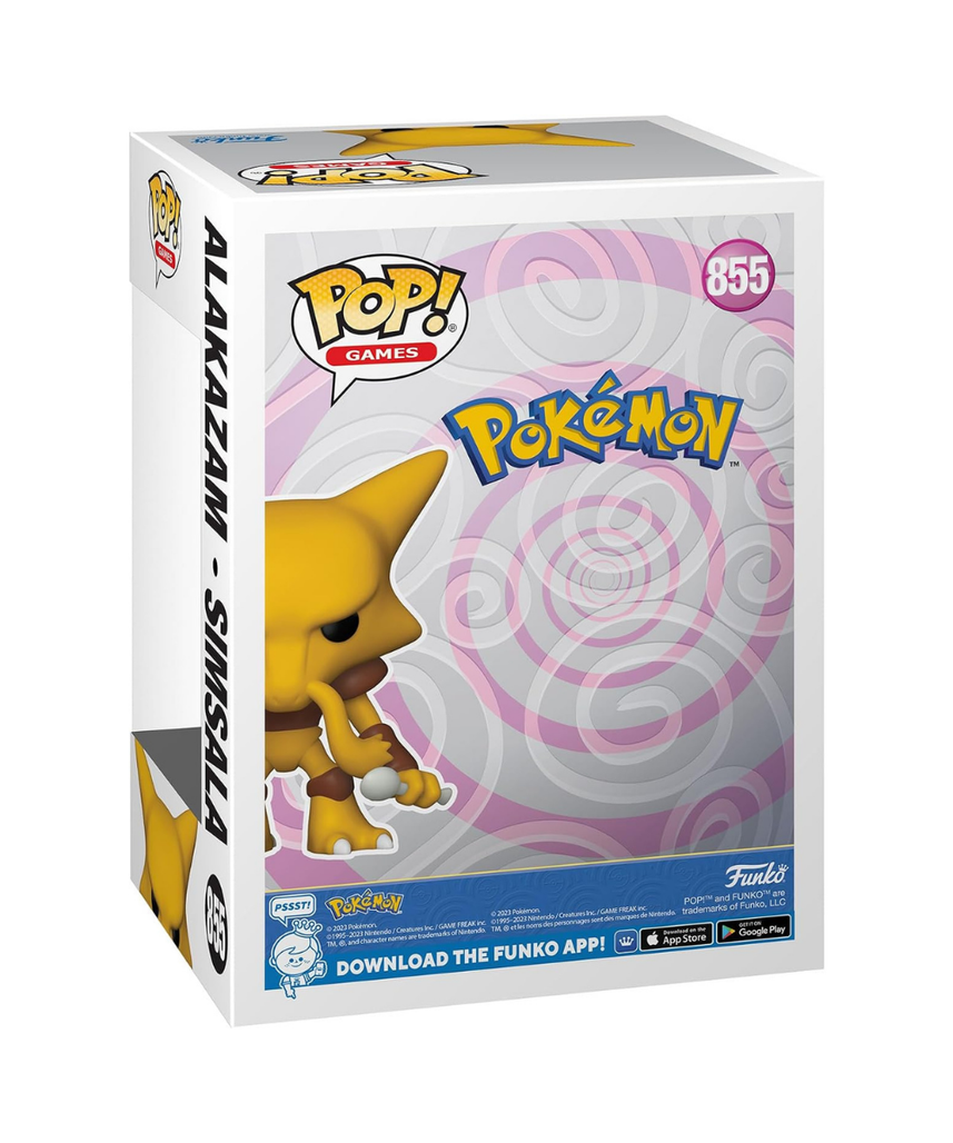 Funko Pop! Games: Pokemon - Alakazam - Collectable Vinyl Figure - Gift Idea - Official Merchandise - Toys for Kids & Adults - Video Games Fans - Model Figure for Collectors and Display