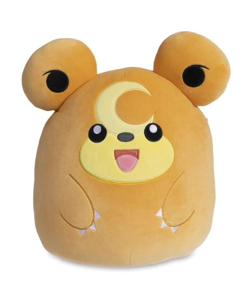 Pokémon Squishmallow Teddiursa 10" – Soft Plush Toy, Brown Bear, Ages 3+