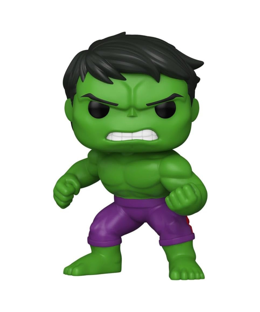Funko Pop Marvel Hulk Collectable Vinyl Figure Marvel Comics Superhero Toy for Kids & Adults Display Gift Idea Ages 3+