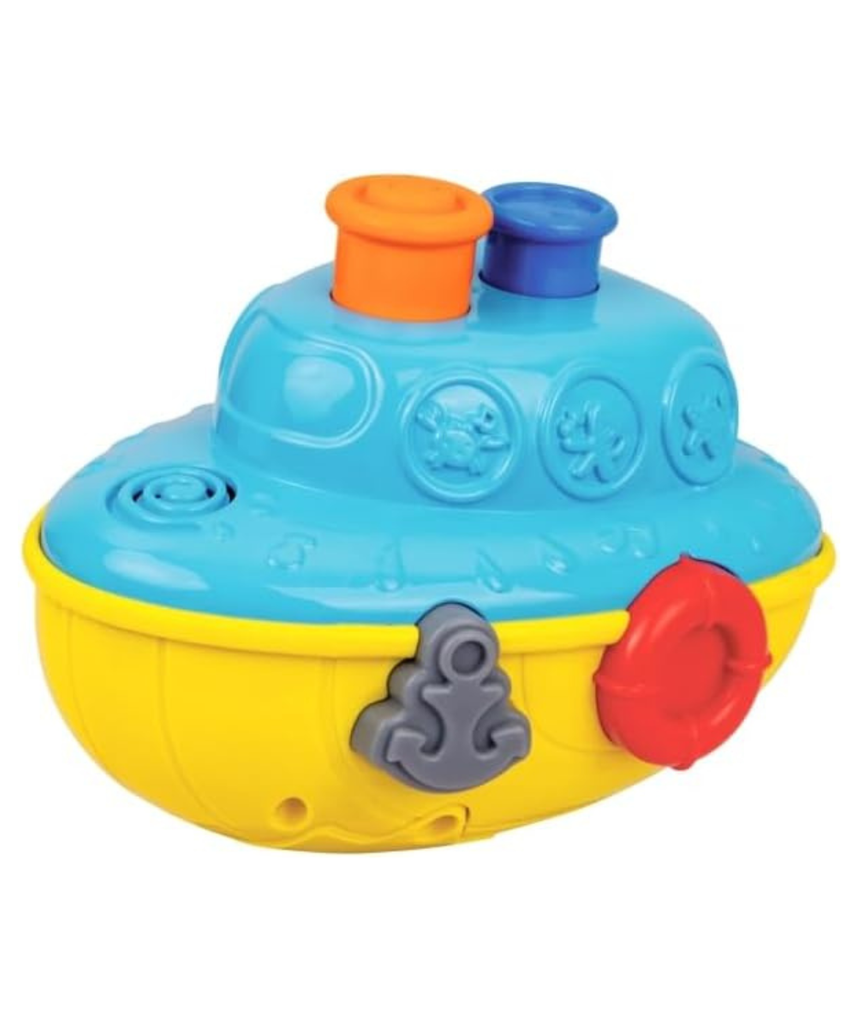 Winfun Water Fun Pal Boat Floating Bath Toy for Babies and Toddlers 6 Months and Up