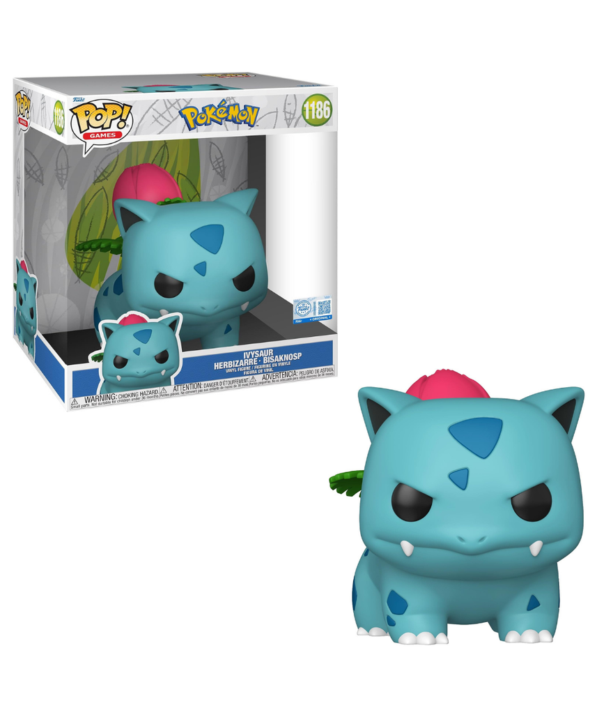 Funko POP! Jumbo: Pokemon - Ivysaur - Collectable Vinyl Figure - Gift Idea - Official Merchandise - Toys For Kids & Adults - Model Figure for Collectors and Display