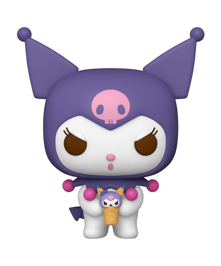 Funko Pop Sanrio Kuromi Hello Kitty Collectable Vinyl Figure Cute Cartoon Display Toy for Kids and Adults Gift Idea Ages 3+