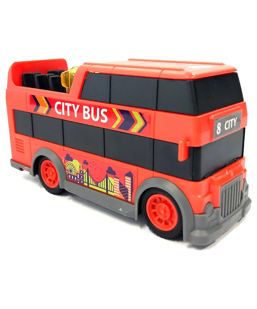 Dickie Toys Collection – City Bus, Fire Engine, Police Unit, 4-Storey Car Park & Harry Potter Die-Cast Nano Figures – Interactive Toys for Kids Ages 3+
