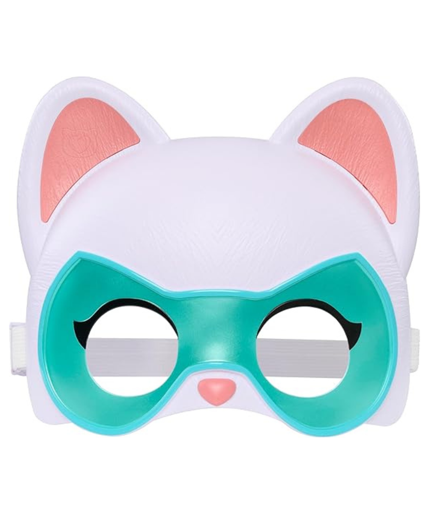 Just Play Disney Junior SuperKitties Hero Mask, Bitsy, Lights & Sounds Role-Play Mask for Kids Ages 3+