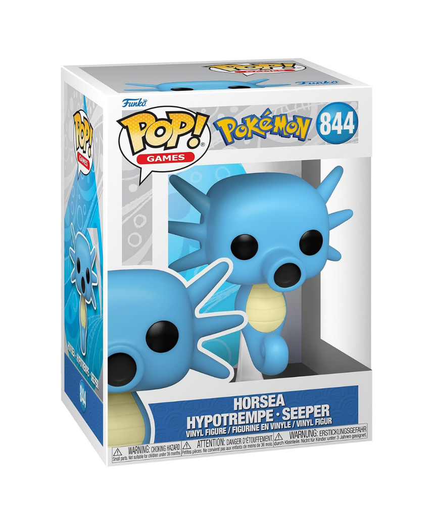 Funko Pop! Games: Pokemon - Horsea - Collectable Vinyl Figure - Gift Idea - Official Merchandise - Toys for Kids & Adults - Video Games Fans - Model Figure for Collectors and Display