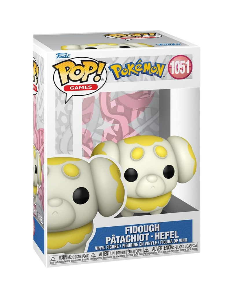 Funko Pop! Games: Pokemon - Fidough - Collectable Vinyl Figure - Gift Idea - Official Merchandise - Toys for Kids & Adults - Video Games Fans - Model Figure for Collectors and Display