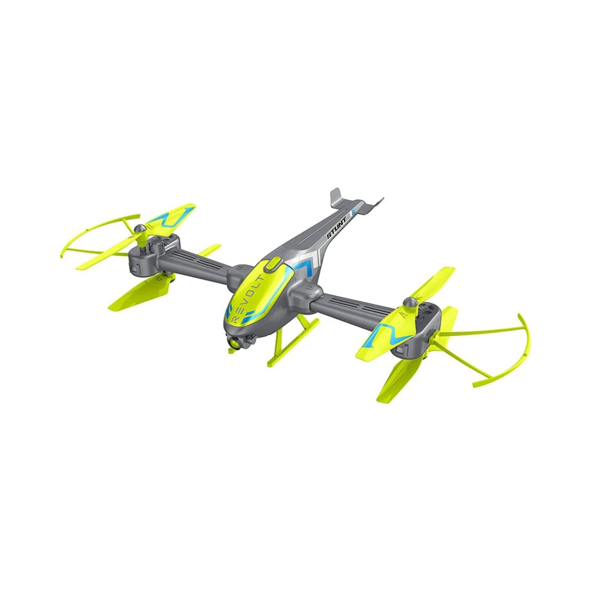 SYMA Revolt Radio Scorpion Heliquad, Compact Folding Drone, One-Key Take-Off & Landing, Auto-Hover, 6 Flight Patterns, Rechargeable, Yellow, Ages 12+