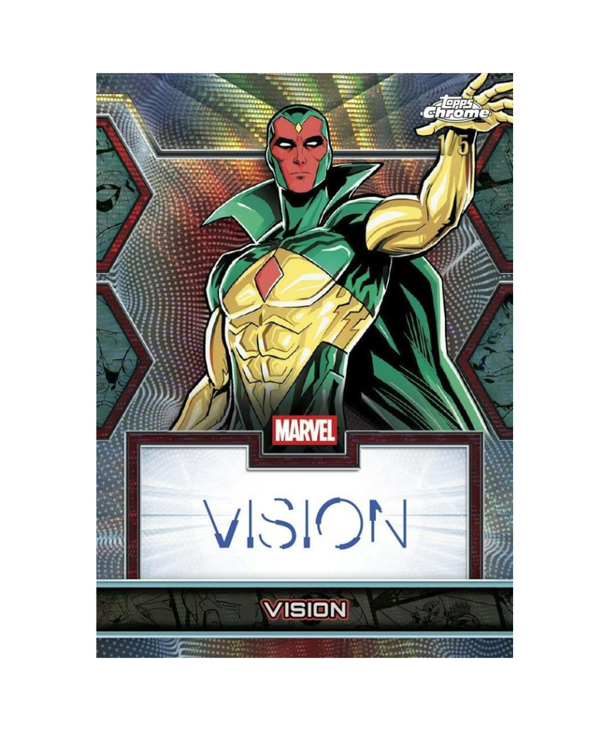 Topps Chrome Marvel Comics 2026 Value Box, 8 Packs with 4 Cards per Pack, 32 Trading Cards, 2 Exclusive RayWave Parallels, Fantastic Four Anniversary Inserts, 6+ Years