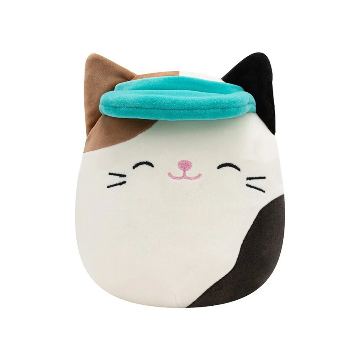 Squishmallows Cam the Cat Plush with Hat 7.5 Inch Super Soft Collectible Stuffed Toy for Kids and Collectors Ages 3 and Up