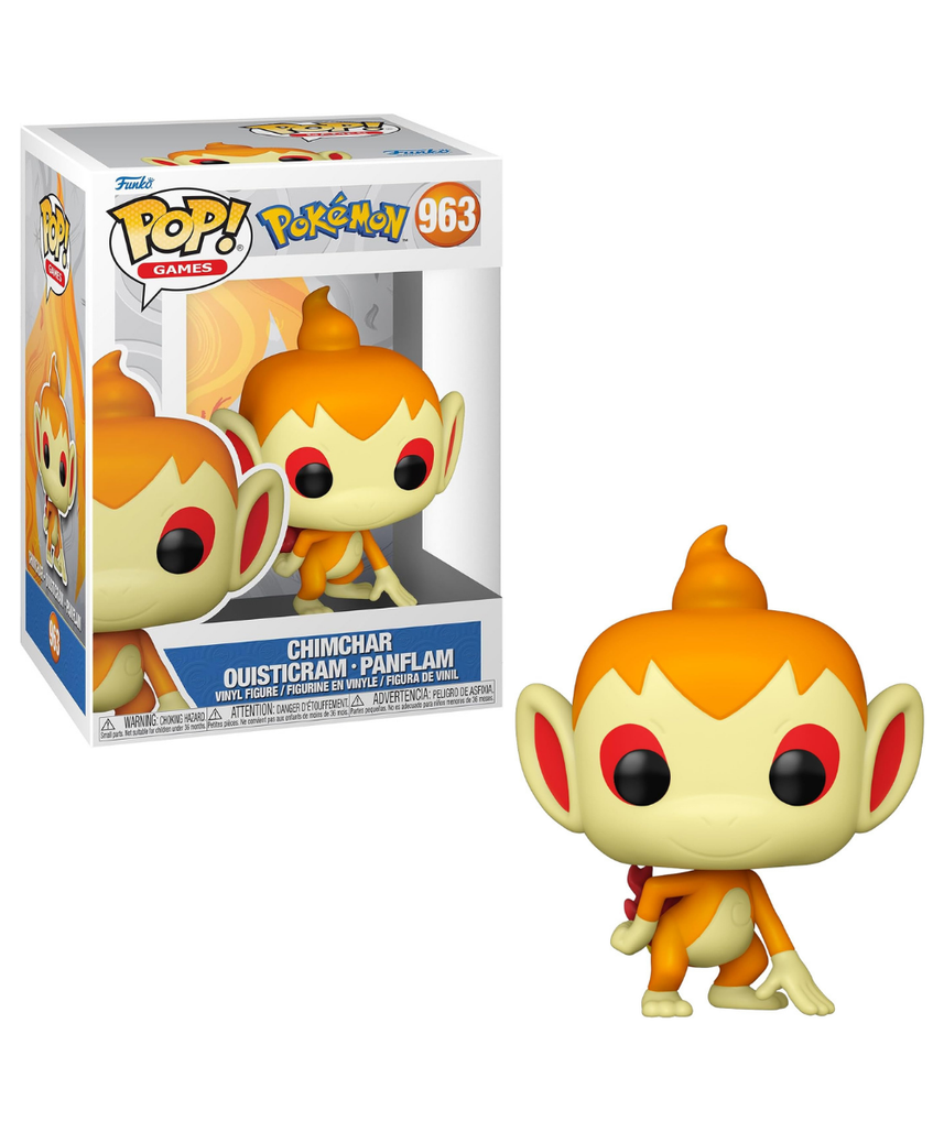 Funko Pop! Games: Pokemon - Chimchar - Collectable Vinyl Figure - Gift Idea - Official Merchandise - Toys for Kids & Adults - Games Fans - Model Figure for Collectors and Display