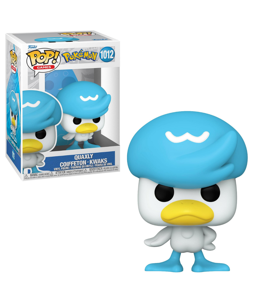 Funko Pop! Games: Pokemon - Quaxly - Collectable Vinyl Figure - Gift Idea - Official Merchandise - Toys for Kids & Adults - Video Games Fans - Model Figure for Collectors and Display