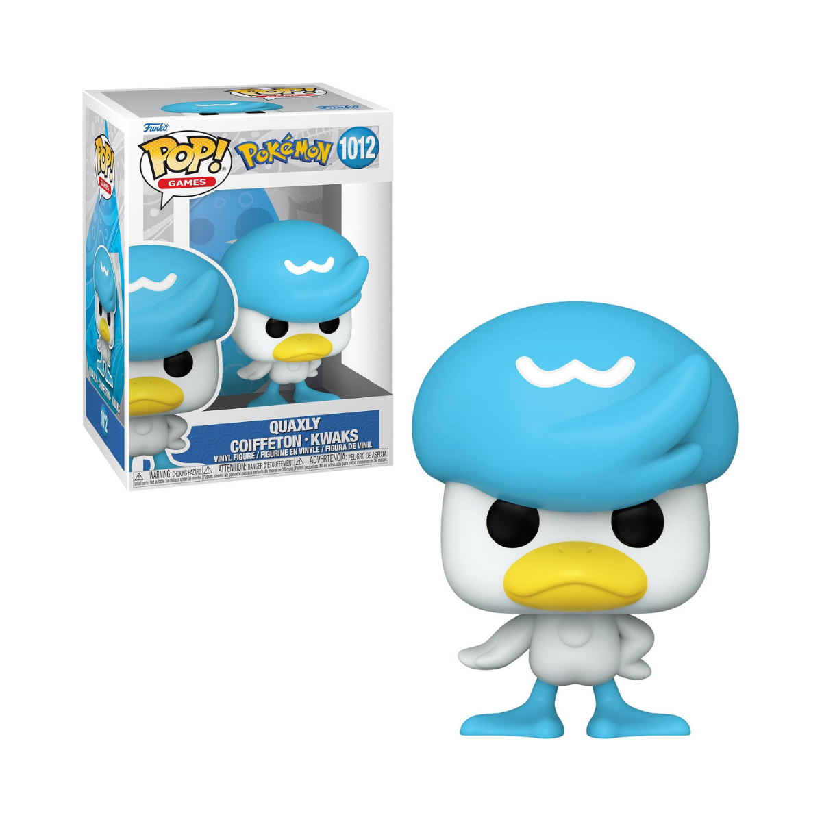 Funko Pop! Games: Pokemon - Quaxly - Collectable Vinyl Figure - Gift Idea - Official Merchandise - Toys for Kids & Adults - Video Games Fans - Model Figure for Collectors and Display
