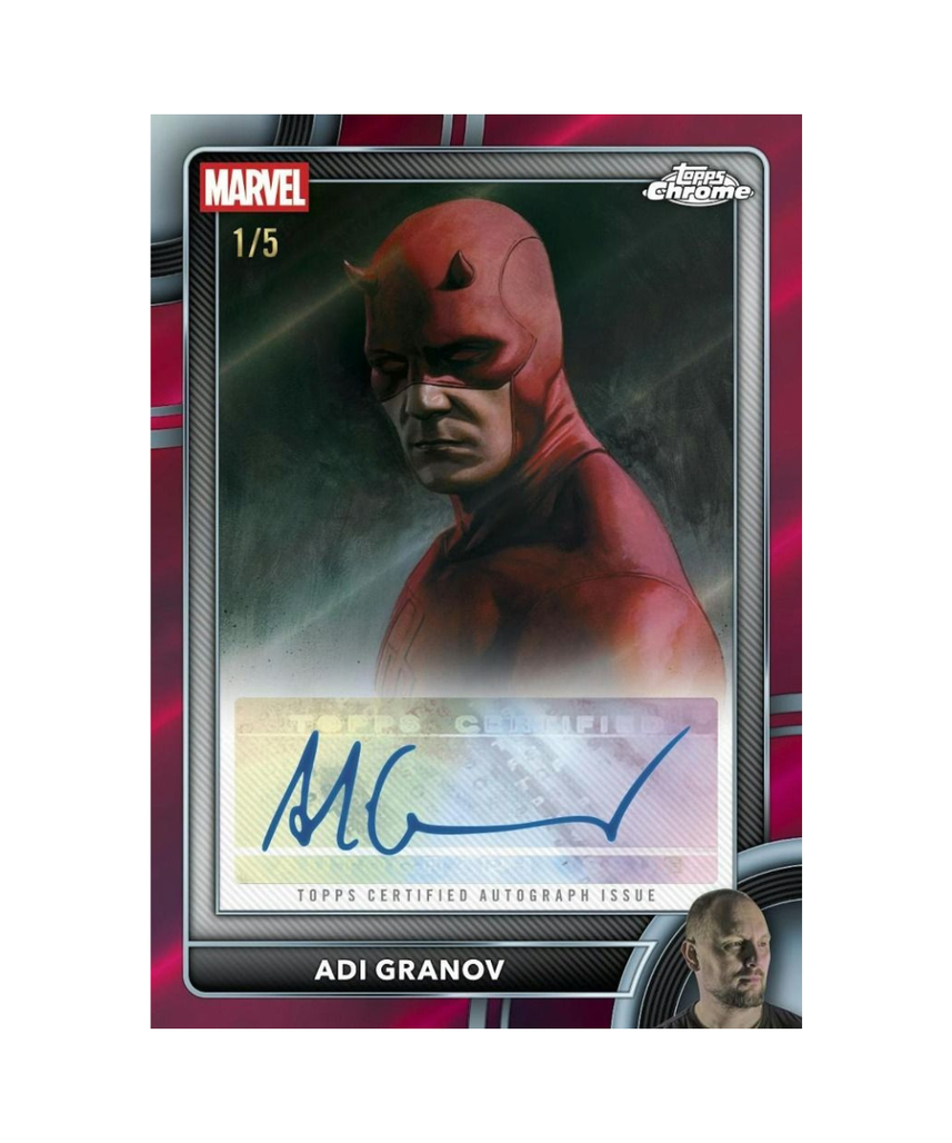 Topps Chrome Marvel Comics 2026 Value Box, 8 Packs with 4 Cards per Pack, 32 Trading Cards, 2 Exclusive RayWave Parallels, Fantastic Four Anniversary Inserts, 6+ Years