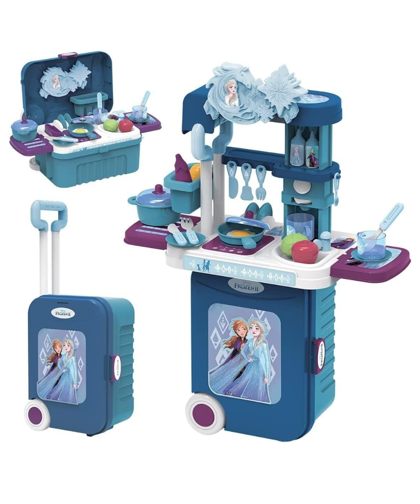 Jakks Disney Frozen II 3 in 1 Kitchen Trolley Case