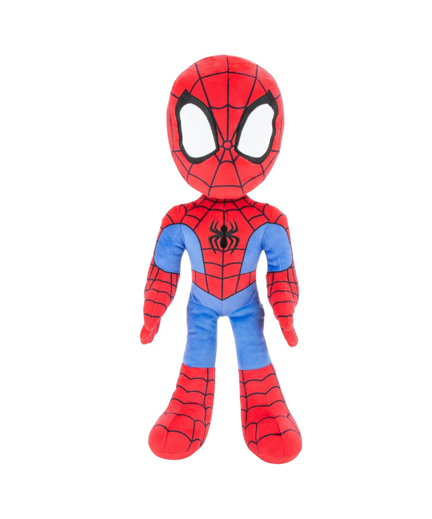 Spidey and His Amazing Friends: Plush Spidey 19-Inch, Cuddle Toy, Marvel Spidey Soft Toy, Huggable, Spiderman Plushies, 2 Years+