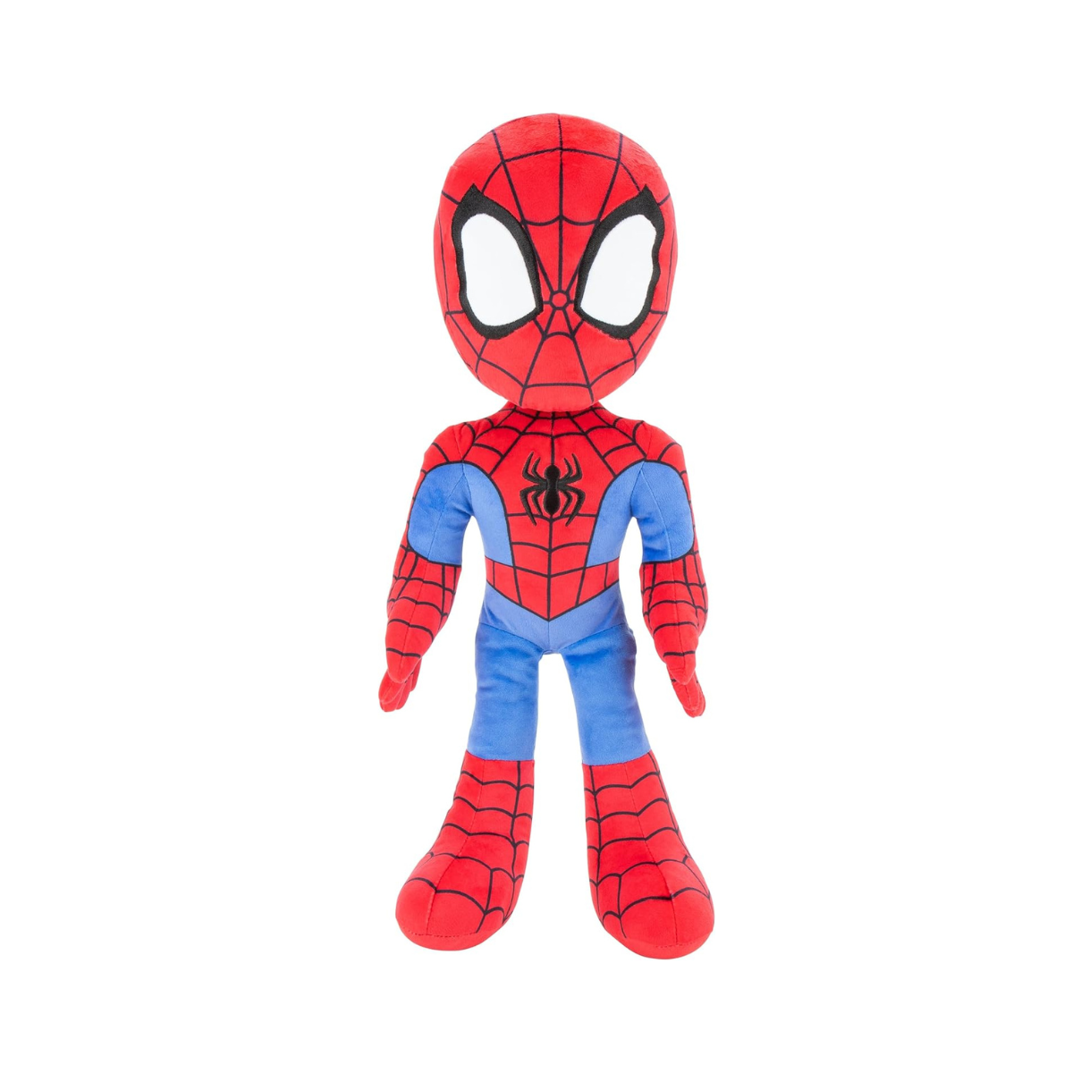 Spidey and His Amazing Friends: Plush Spidey 19-Inch, Cuddle Toy, Marvel Spidey Soft Toy, Huggable, Spiderman Plushies, 2 Years+