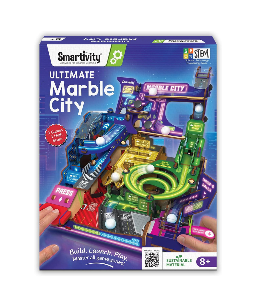 Smartivity Ultimate Marble City for Kids 8-14 Years