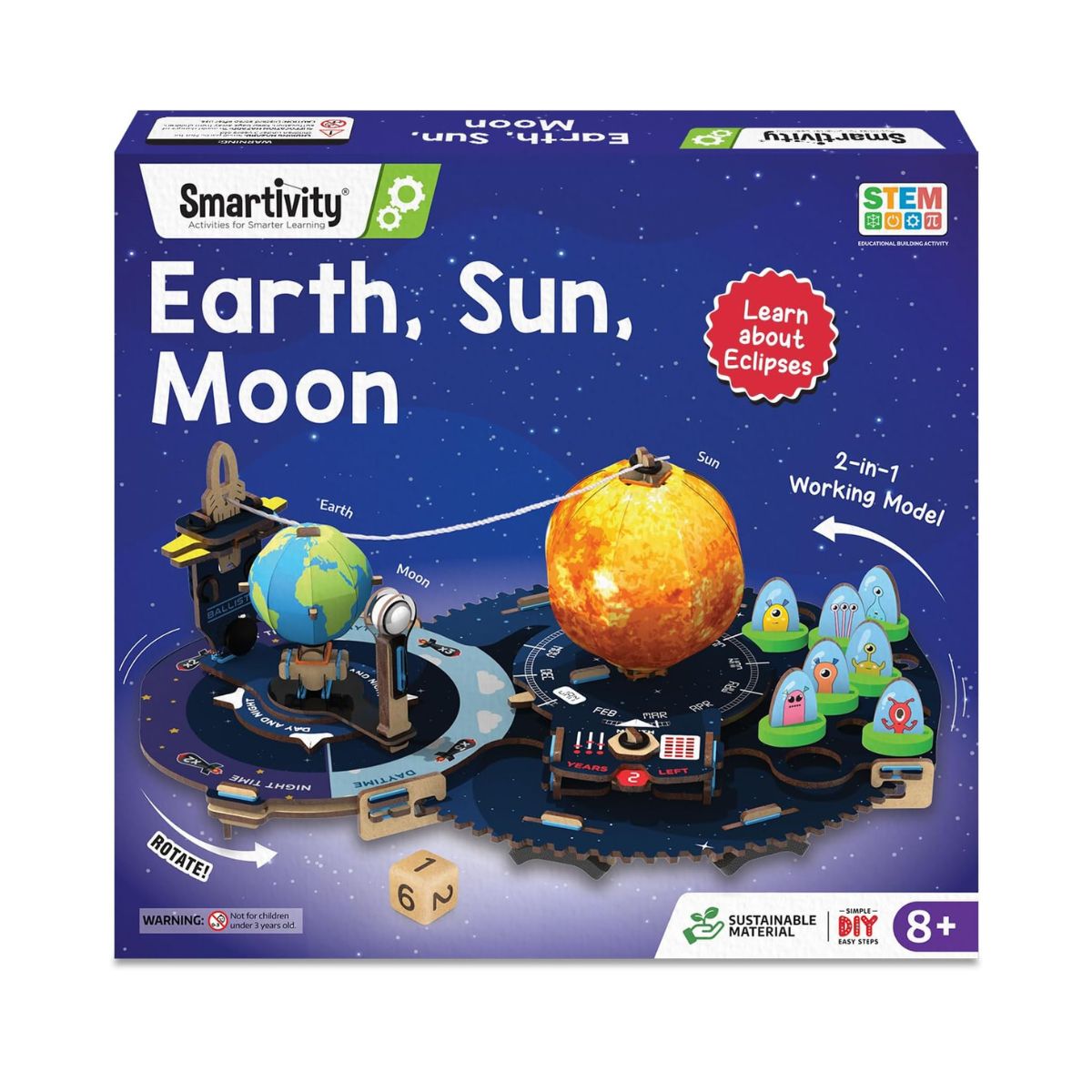 Smartivity DIY Space Shooters STEM Fun Toy, Educational & Construction Based Activity Game Kit for Kids 8 to 14, Best Birthday Gift for Boys & Girls