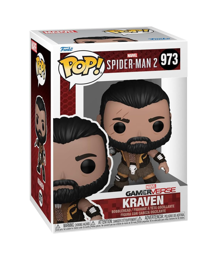 Funko Pop! Games: Spider-Man 2- Kraven - Spider-man - Collectable Vinyl Figure - Gift Idea - Official Merchandise - Toys for Kids & Adults - Video Games Fans - Model Figure for Collectors and Display