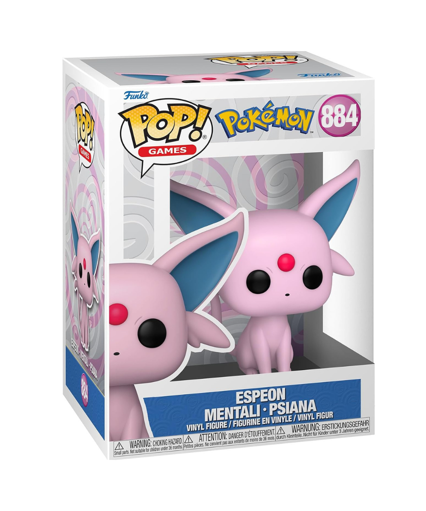 Funko Pop! Games: Pokemon - Espeon - Collectable Vinyl Figure - Gift Idea - Official Merchandise - Toys for Kids & Adults - Video Games Fans - Model Figure for Collectors and Display