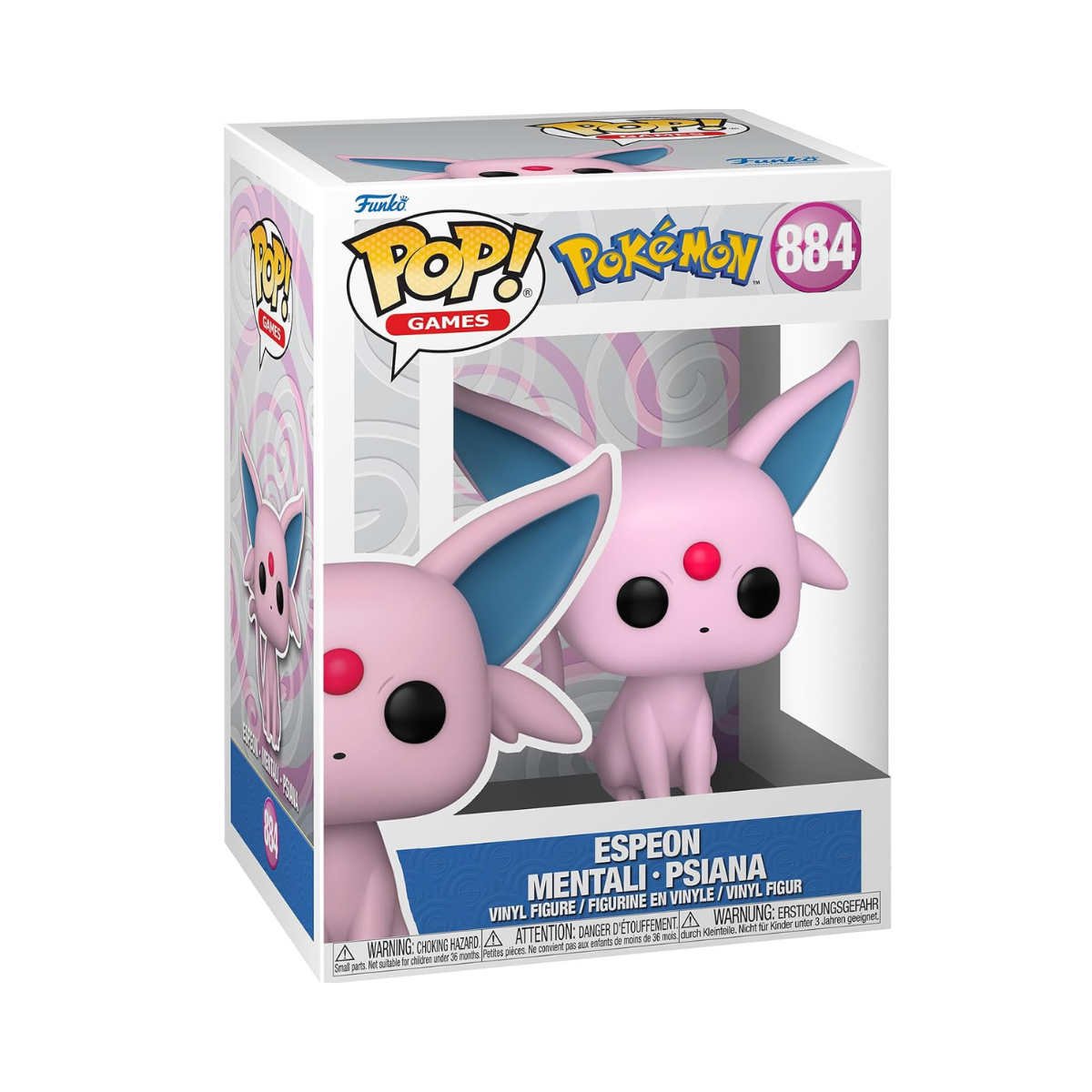 Funko Pop! Games: Pokemon - Espeon - Collectable Vinyl Figure - Gift Idea - Official Merchandise - Toys for Kids & Adults - Video Games Fans - Model Figure for Collectors and Display