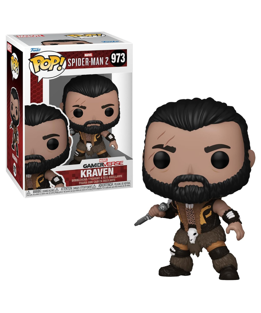 Funko Pop! Games: Spider-Man 2- Kraven - Spider-man - Collectable Vinyl Figure - Gift Idea - Official Merchandise - Toys for Kids & Adults - Video Games Fans - Model Figure for Collectors and Display