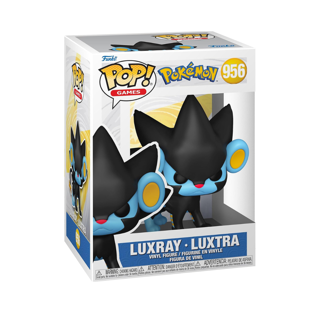 Funko Pop! Games: Pokemon - Luxray - Collectable Vinyl Figure - Gift Idea - Official Merchandise - Toys for Kids & Adults - Video Games Fans - Model Figure for Collectors and Display