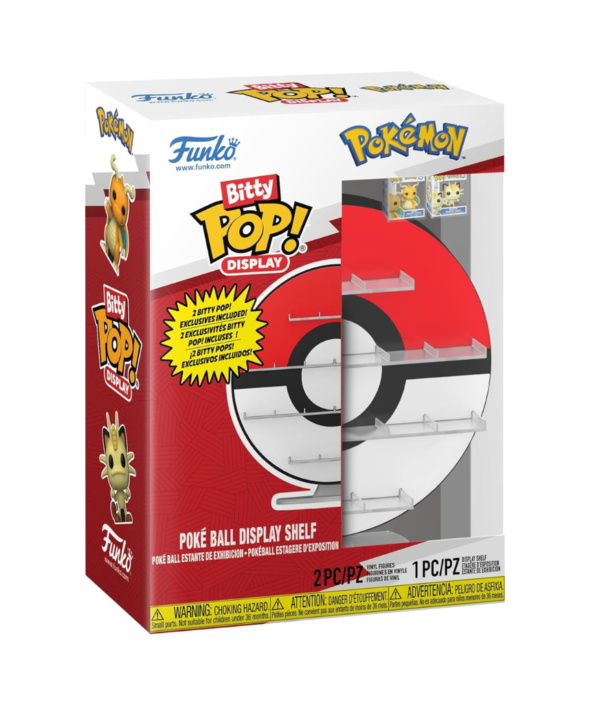 Bitty Pop! Display: Games Pokemon - Poke Ball