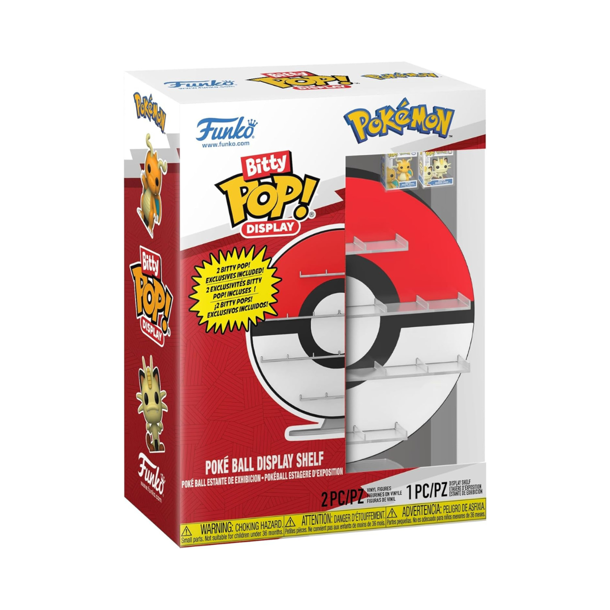 Bitty Pop! Display: Games Pokemon - Poke Ball