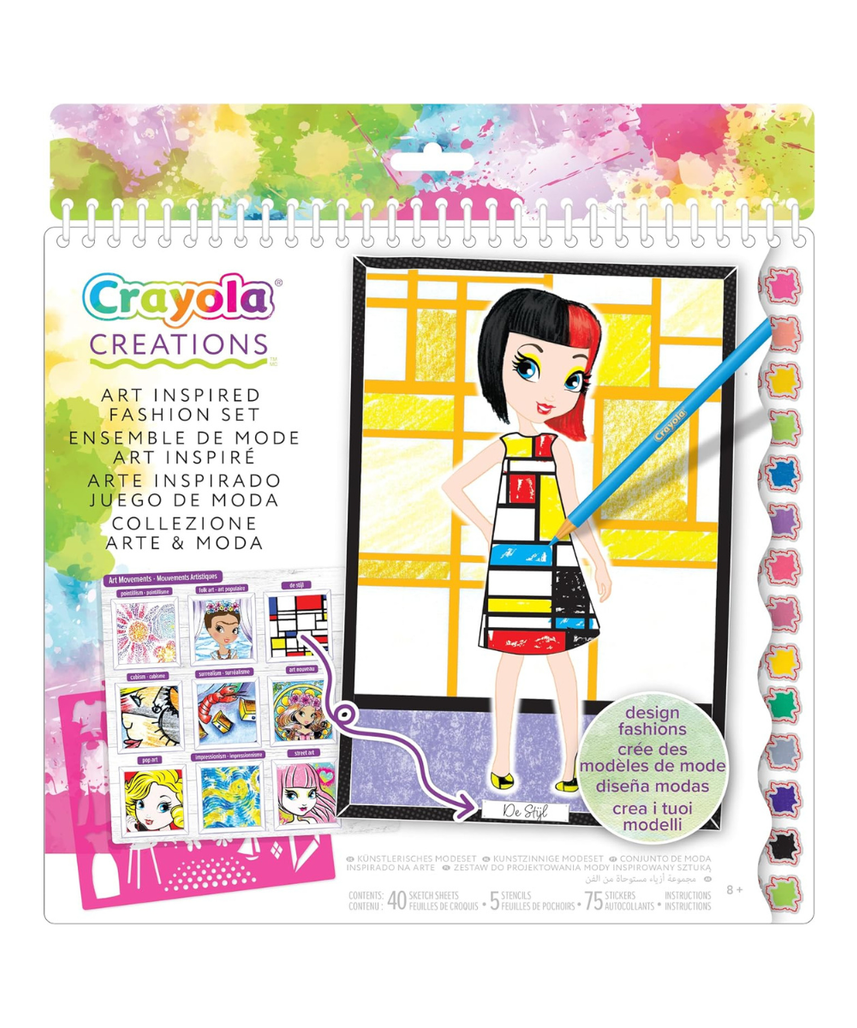 Crayola Creations Art History Fashion Set