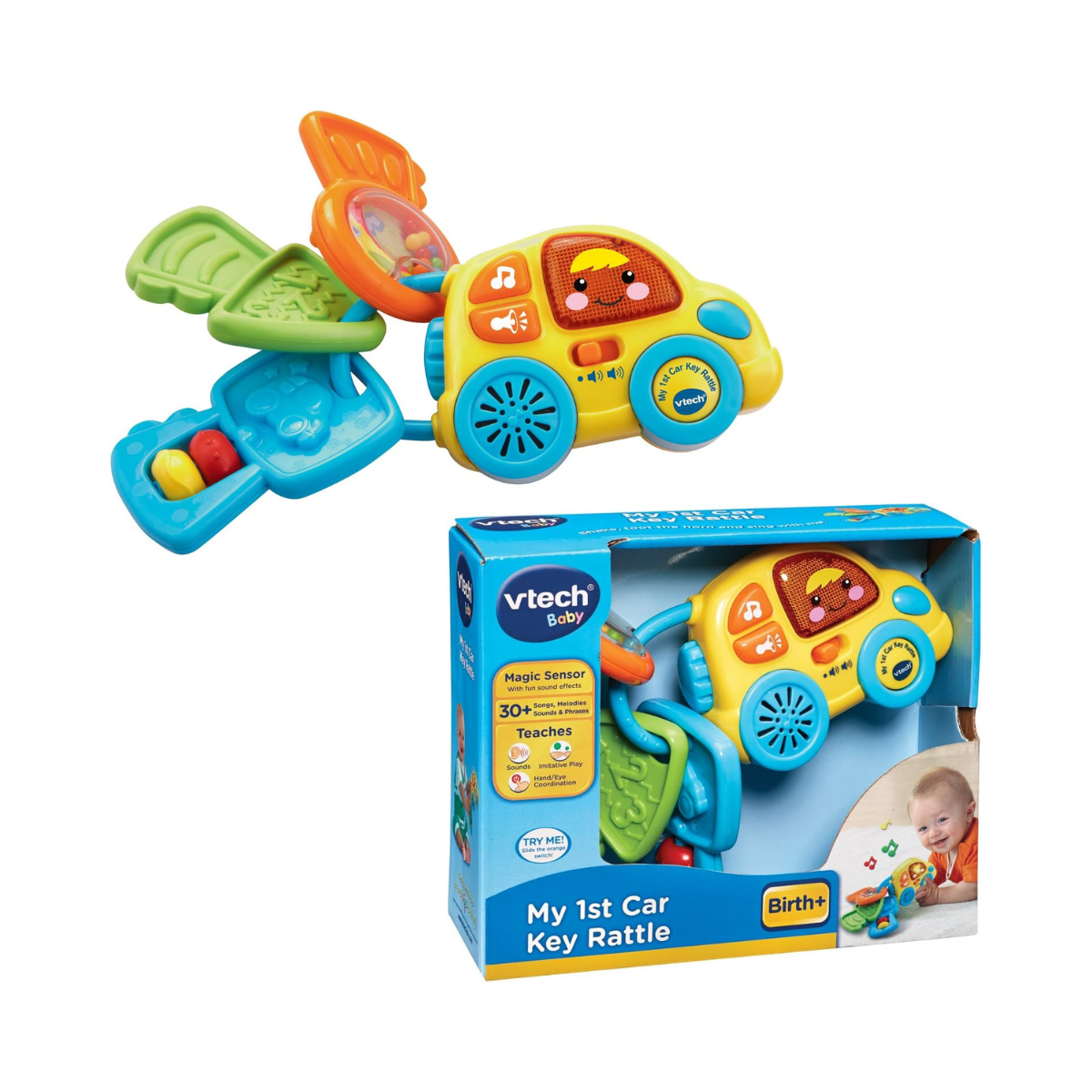 Baby 1St Car Key Rattle